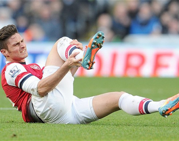 Šok u Arsenalu: Žiru slomio stopalo!