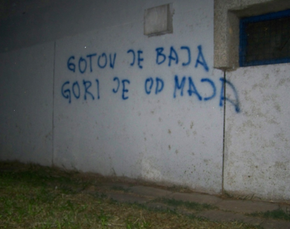 Grafiti protiv Dodika
