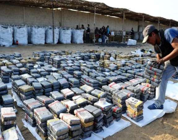 Peru: Zaplijenjeno 7,6 tona kokaina 