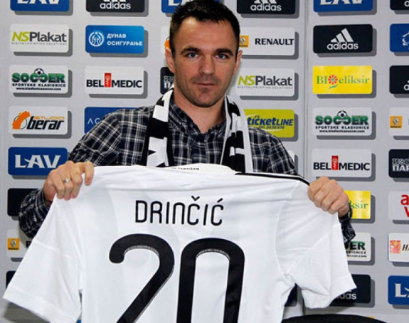 Partizan: Puna podrška Drinčiću!
