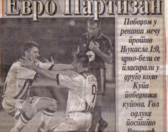 Partizanovo pisanje istorije protiv Engleza