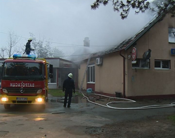 Bijeljina: Požar u fabrici “Zenit”