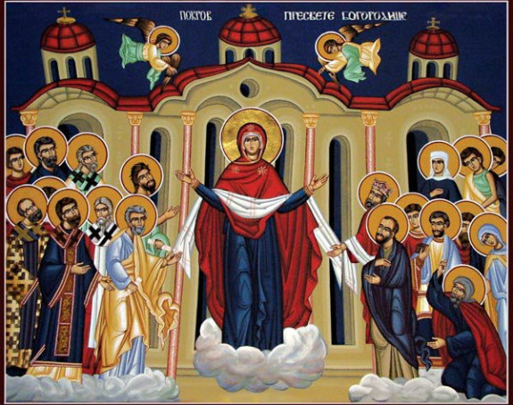 Danas Pokrov Presvete Bogorodice