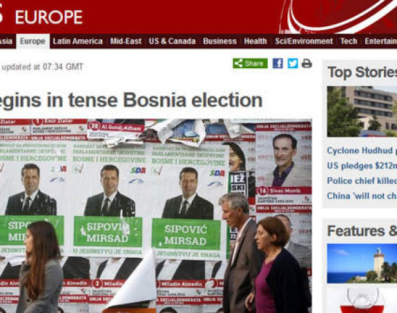 Strani mediji o izborima u BiH