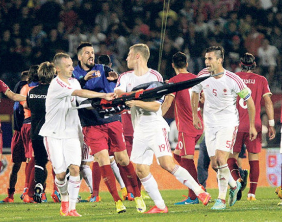 UEFA o prekinutom meču Srbija - Albanija