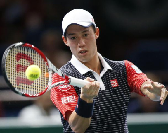 Нишикори у два сета добио Марија