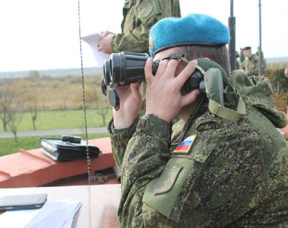 Ruski i srpski vojnici na zajedničkoj vježbi