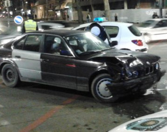 Pobjegao iz BMW-a posle sudara