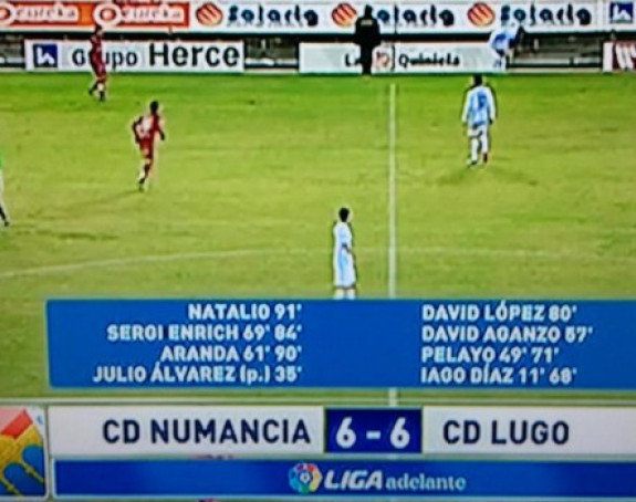 Video: Numansija - Lugo 6:6! Sumnjivo ili ne?!