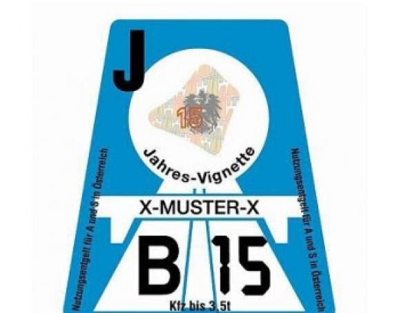  Od danas nova plava vinjeta za vožnju kroz Austriju 