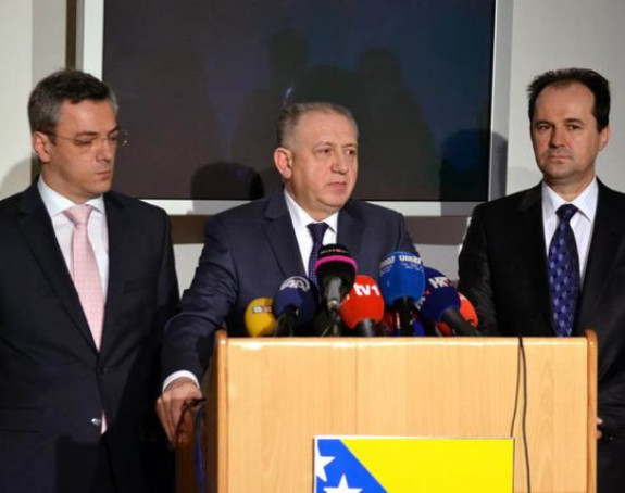 Čolak, Tadić i Softić u rukovodstvu Vijeća naroda