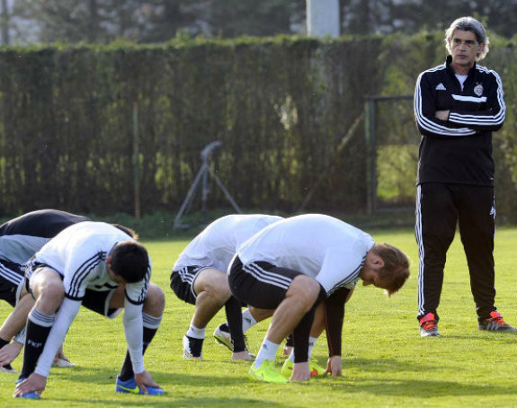 Prvi Milinkovićev trening u Partizanu!