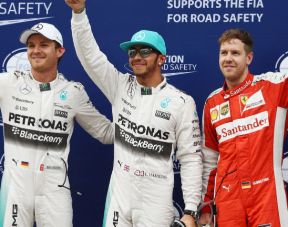 F1: Sunce ili kiša, nema veze - Hamilton je najbrži!