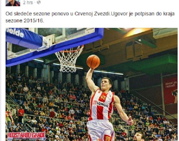 Nemanja Nedović ponovo u Zvezdi?!