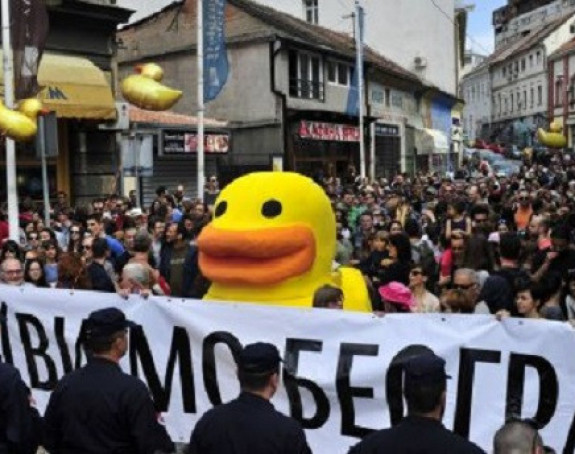 Protest zbog Beograda na vodi