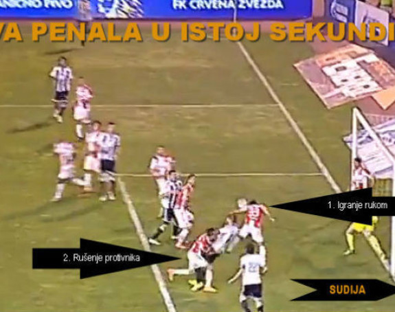 Video: Šta sad?! Partizan oštećen za penal u derbiju!