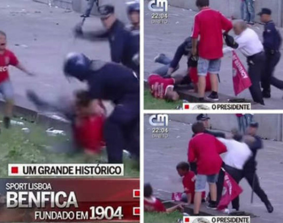 Video: Nije naša policija strašna! Pogledajte portugalsku!