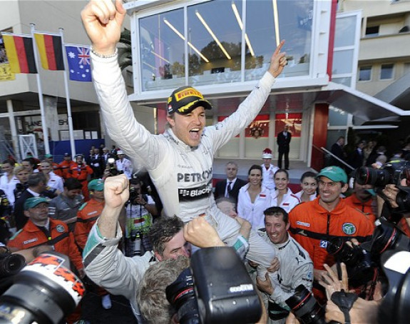 F1 - Monte Karlo: Rozbergu je Mercedes poklonio trijumf!