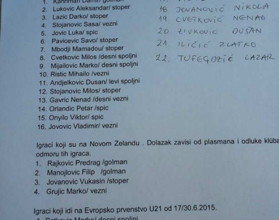 Zvezda se okupila slabija nego proljetos!