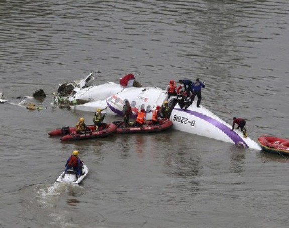 Tajvanski avion pao zbog greške pilota