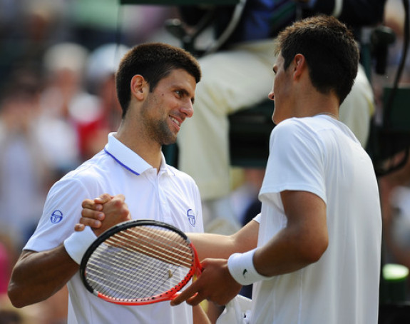 Vimbldon: Nole rutinski preko Tomića do 1/8-finala i Andersona