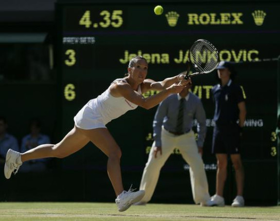 Vimbldon: Jelena je i više nego uzbuđena!