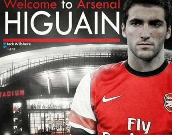 Arsenal za Iguaina - 60 miliona!