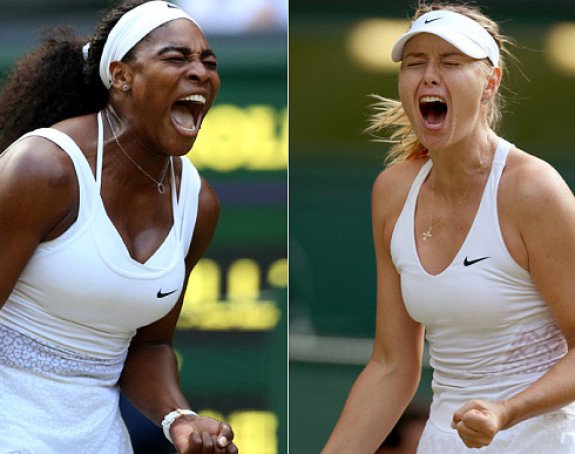 Vimbldon: Serena preko Šarapove do finala i Muguruse!