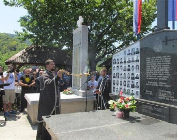 Pomen srpskim žrtvama u Podrinju 