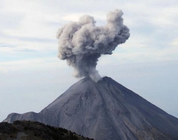 Proradio vulkan u Meksiku