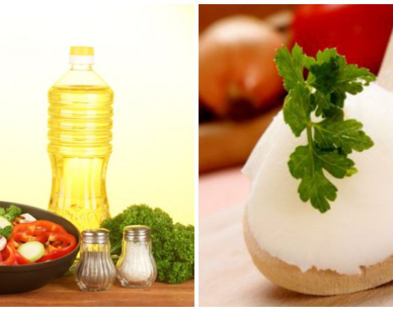 Šta je zdravije: suncokretovo ulje ili mast?