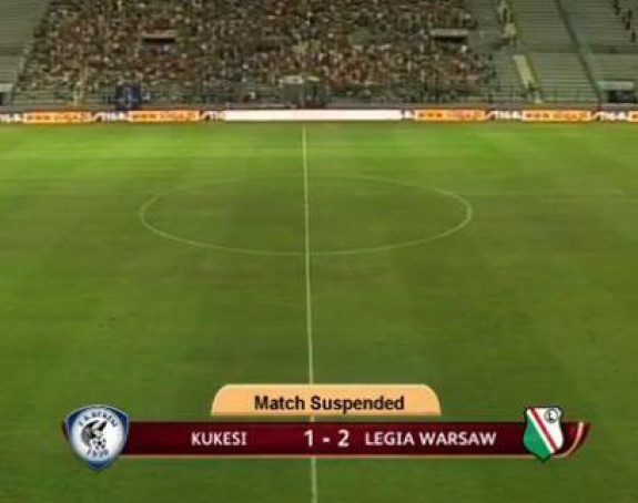 Legiji pobeda, Kukešiju kazna i prazan stadion!