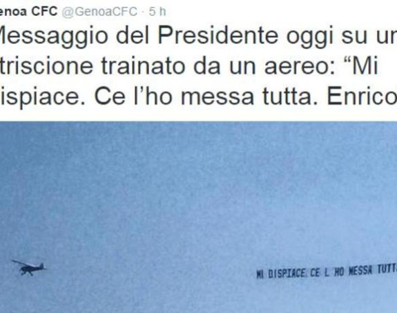 Gradski rival ismeva Sampdoriju!