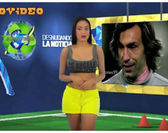 Video: Striptiz seksi voditeljke zbog Pirla - do gole kože!