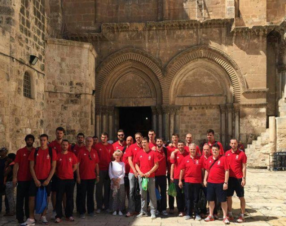 Košarkaši Srbije u poseti Jerusalimu!