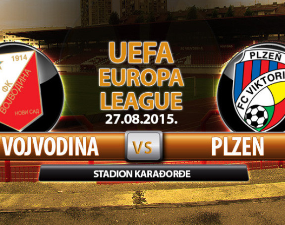 LE: Vojvodina - Plzenj! ''Poginuti'' muški!