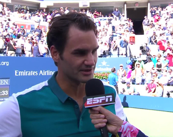 Federer: Izner je opasniji na dva dobijena seta!