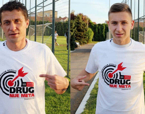 Fudbaleri Partizana - ceni druga, jer drug nije meta!