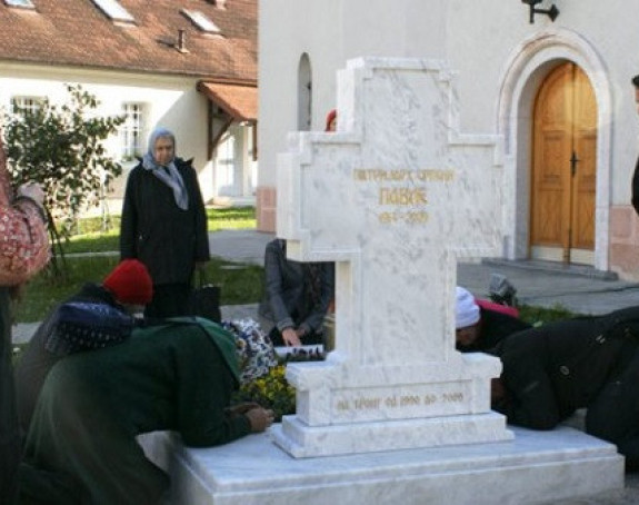 Uzas u manastiru gdje počiva patrijarh Pavle