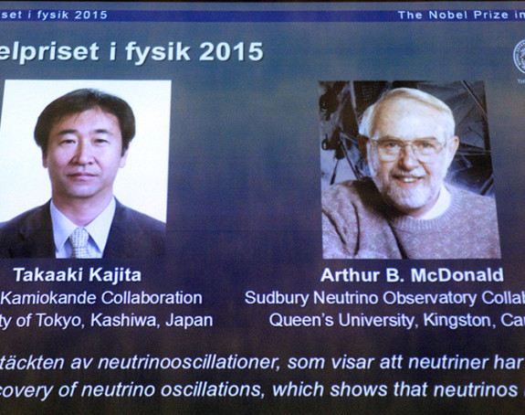 Nobel za fiziku: Neutrini imaju masu