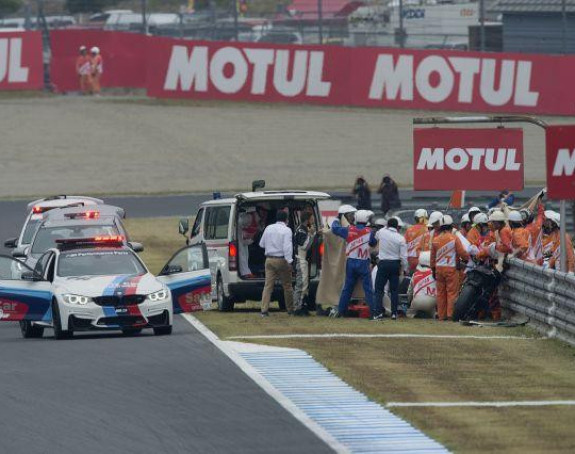 Де Анђелис у коми послије удеса у Мотегију!