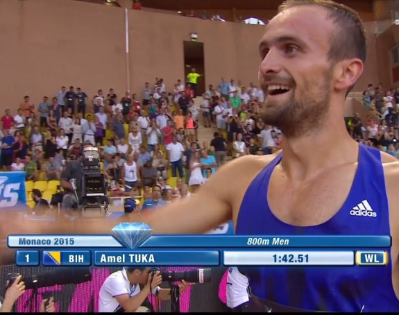 Amel Tuka najbolji atletičar Balkana!