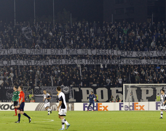 Страх од УЕФА-е: Руси кажњени за "Косово је Србија", сад и Партизан на удару?!