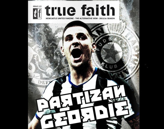 Partizanov Džordi – Mitrović na naslovnici fanzina!