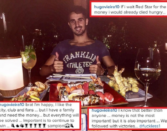 Виеира: Да чекам паре од Звезде, умро бих гладан!