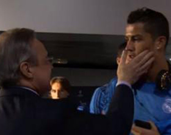 Video: Peres ošamario Ronalda! Zašto tako pričaš?!