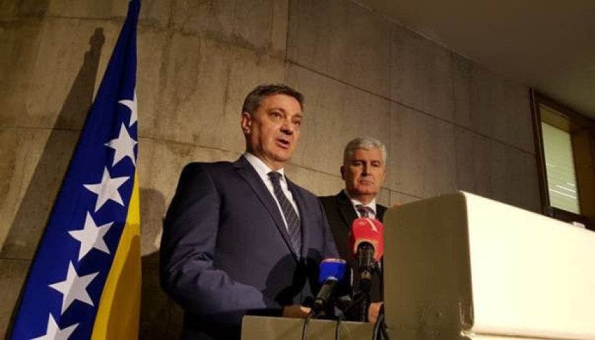Čović i Zvizdić o deblokadi Parlamenta BiH