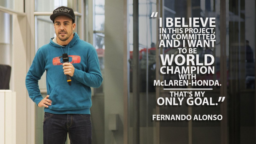 Vjerni Alonso: Hoću titulu s Meklarenom!