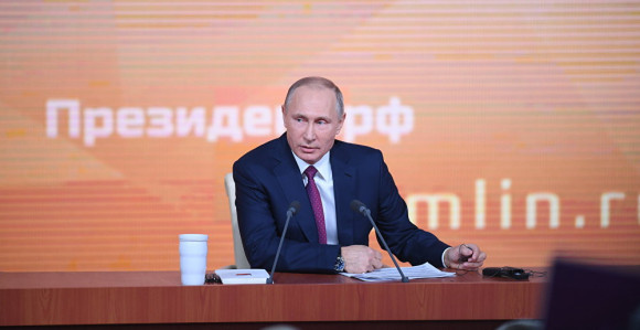 1.640 novinara na konferenciji Putina