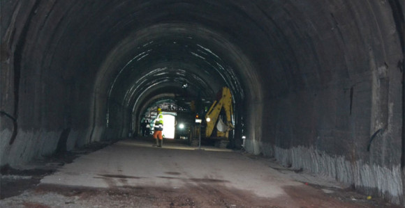 Otvoren tunel ''Kalovita brda''